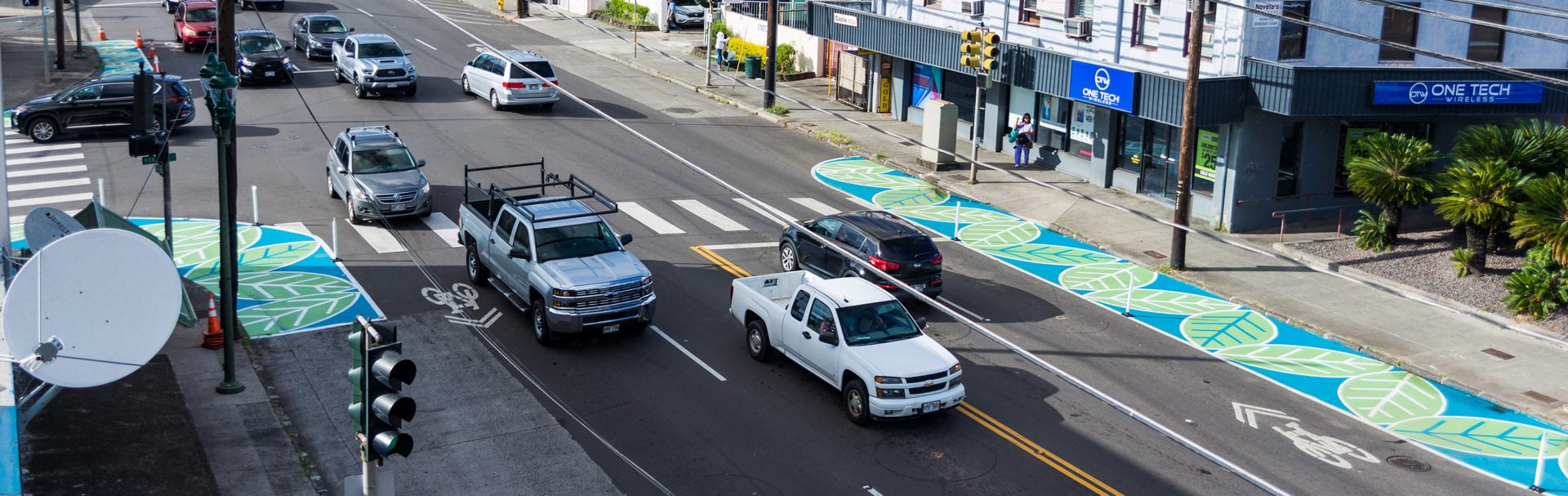 Street Plans Implements Temporary Bike Boulevard in Long Beach, CA