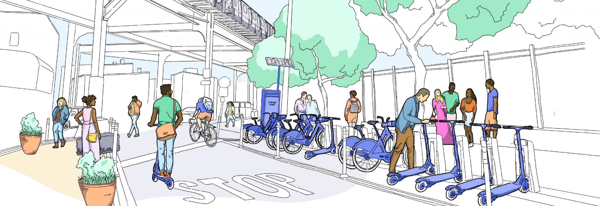Downtown Culver City Just Got More Walkable, Bikeable, and Transit-Friendly